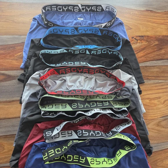 Spyder Men's Boxer Briefs - 8 Pair  Vibrant Color Collection Large - Picture 3 of 4